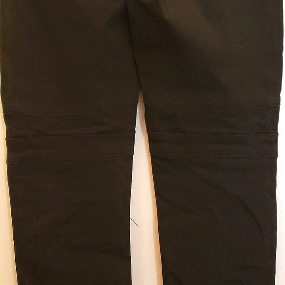 Mens Raw X Distressed Black Biker Jean - Picture 6 of 7